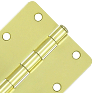 Antique Hardware 3 1/2 Inch x 3 1/2 Inch Steel Hinge HINGE