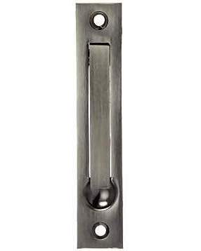 ##Antique Hardware## 3 3/8 Inch Tall Solid Brass Edge Pull