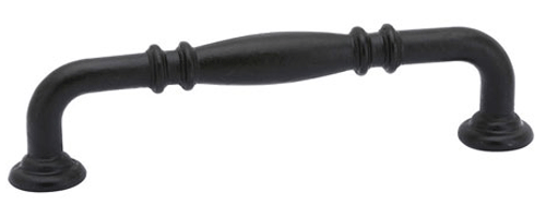 Antique Hardware 3 5/8 Inch (3 Inch c-c) Tuscany Bronze Ribbed Pull CABINET PULL