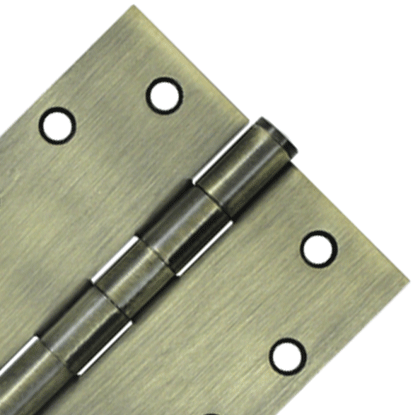 Antique Hardware 4 1/2 Inch x 4 1/2 Inch Heavy Duty Steel Hinge HINGE