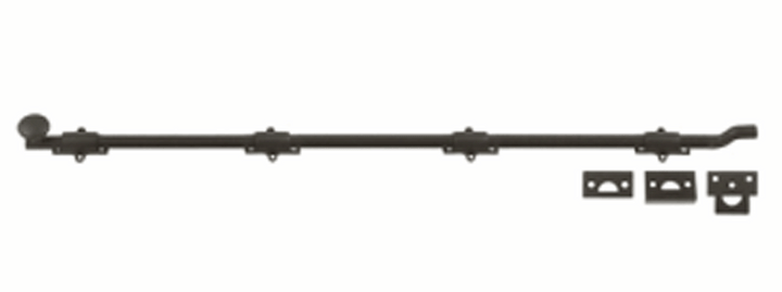 Antique Hardware 42 Inch Deltana Offset Heavy Duty Surface Bolt SURFACEBOLT