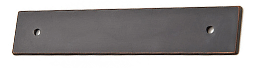 Antique Hardware 5 1/4 Inch (4 Inch c-c) Solid Brass Art Deco Rectangular Back Plate CABINET PULL