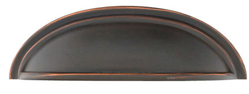 Antique Hardware 5 1/4 Inch (4 Inch c-c) Solid Brass Cup Pull CUP PULL