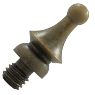 Antique Hardware 5/8 Inch Solid Brass Windsor Tip Cabinet Finial DOOR FINIAL