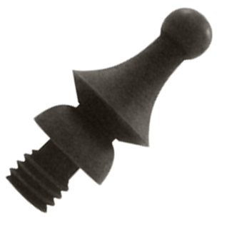 Antique Hardware 5/8 Inch Solid Brass Windsor Tip Cabinet Finial DOOR FINIAL