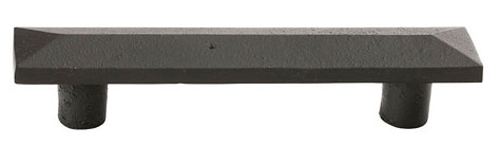 ##Antique Hardware## 5 Inch (3 1/2 Inch c-c) Sandcast Bronze Pyramid Pull