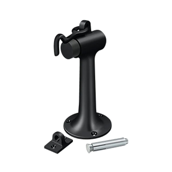 Antique Hardware Floor Mounted Bumper Door Stop With Hook & Eye DOOR STOP