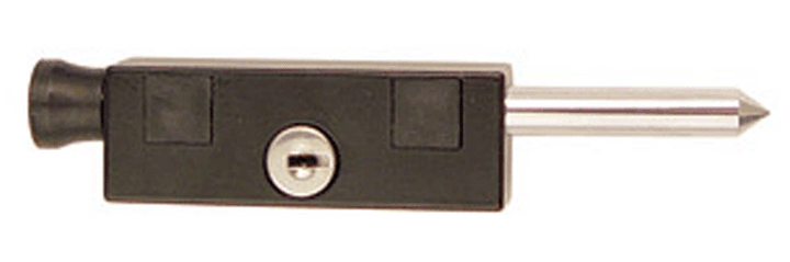 Antique Hardware 6 1/8 Inch Keyed Patio Door Bolt DEADBOLT