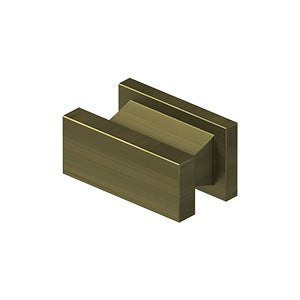 Antique Hardware 3/4 Inch Solid Brass Contemporary Anvil Cabinet & Furniture Knob (Several Finishes Available) CABINET PULL