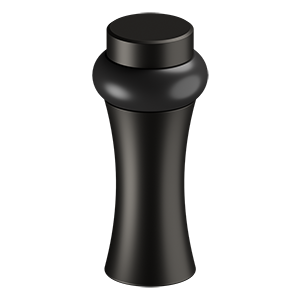 Antique Hardware 3 1/2 Inch Solid Brass Round Universal Floor Door Bumper (Several Finishes Available) Door Stops