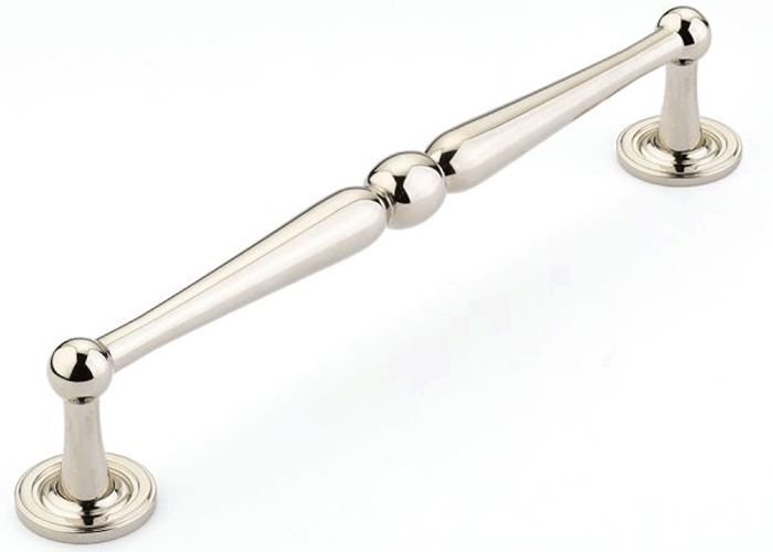 Antique Hardware 8 1/2 Inch (8 Inch c-c) Atherton Plain Footplate Pull CABINET PULL