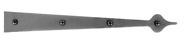 Antique Hardware 24 Inch Smooth Iron Spear Strap HINGE