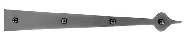 Antique Hardware 31 Inch Smooth Iron Spear Strap HINGE