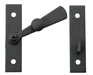 Antique Hardware Cast Iron Cabinet Latch: Smooth Iron Square Latch ANTIQUE CABINET LATCHES