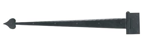 Antique Hardware 36 Inch Iron Heart Strap Hinge HINGE