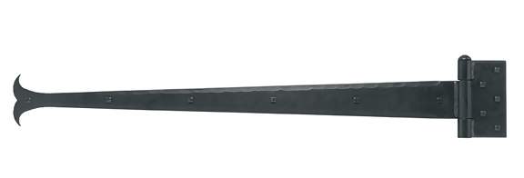 Antique Hardware 30 Inch Iron Art Whale Tail Style Strap Hinge HINGE