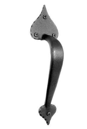 ##Antique Hardware## 10 1/2 Heart Shape Door Pull