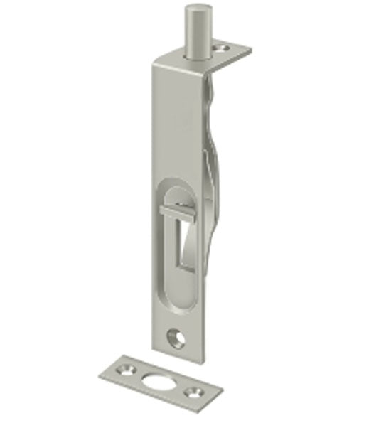 Antique Hardware Deltana - Solid Brass 4" Heavy Duty Flush Bolt FLUSH BOLT