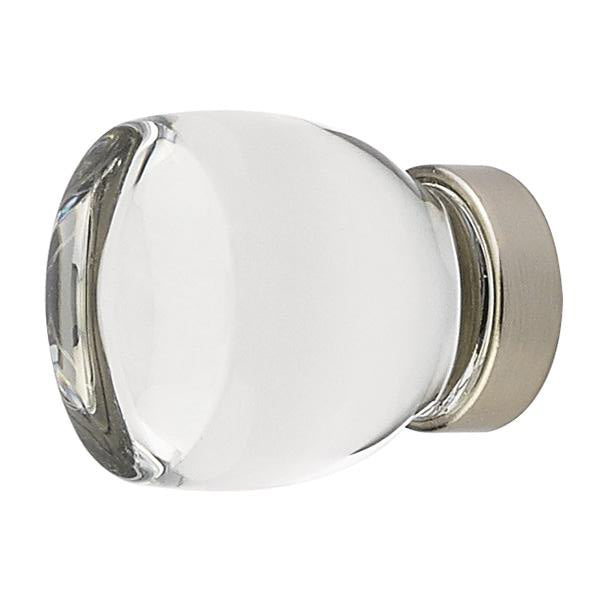Antique Hardware 1 1/8 Inch Clear Crystal Glass Juneau Cabinet & Furniture Knob CABINET KNOB