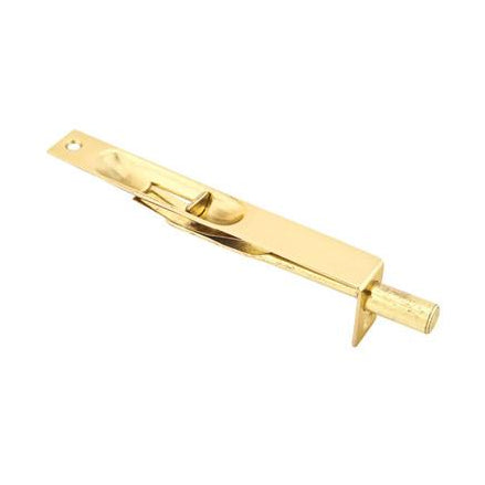 ##Antique Hardware## 4 Inch Emtek Square Flush Bolt