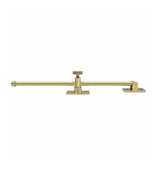 Antique Hardware 12 Inch Solid Brass Heavy Duty Casement Stay Adjuster WINDOW STAY