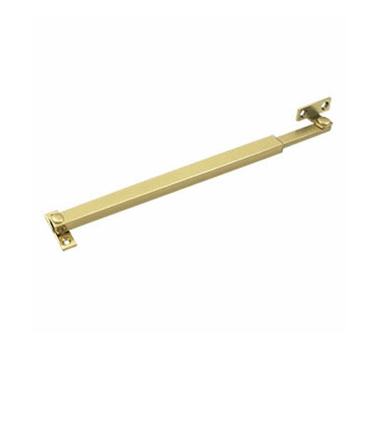 Antique Hardware 12 Inch Solid Brass Friction Casement Fastener CASEMENT-FASTENER