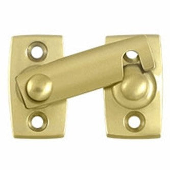 Antique Hardware 1 3/8 Inch Solid Brass Shutter Bar Door Latch LATCH