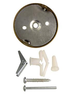 ##Antique Hardware## 2 3/8 Inch Wall Bumper Guard