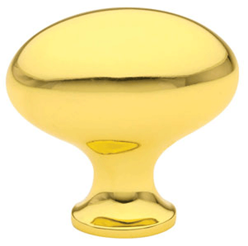 ##Antique Hardware## 1 3/4 Inch Solid Brass Egg Cabinet & Furniture Knob