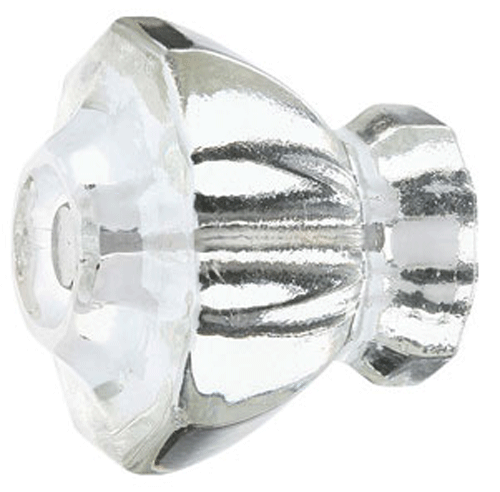 ##Antique Hardware## 1 1/2 Inch Real Crystal Astoria Style Emtek Cabinet of Furniture Knob
