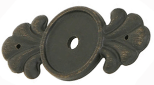 Antique Hardware 2 1/4 Inch Tuscany Bronze Back Plate BACK PLATE