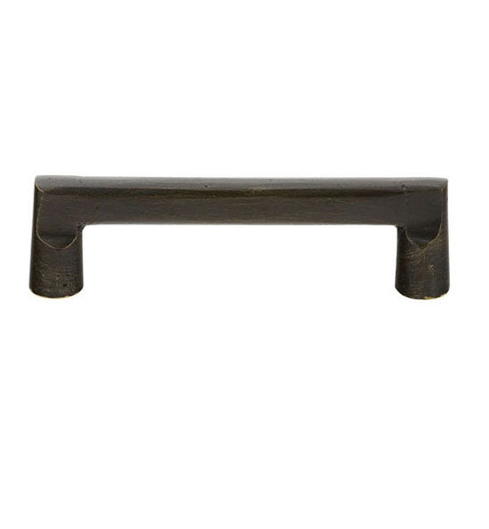Antique Hardware 10 1/2 Inch (10 Inch c-c) Sandcast Bronze Rail Cabinet & Furniture Pull CABINET PULL