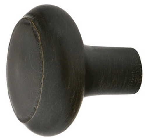 ##Antique Hardware## Emtek 1 1/4 Inch Sandcast Bronze Barn Cabinet & Furniture Knob