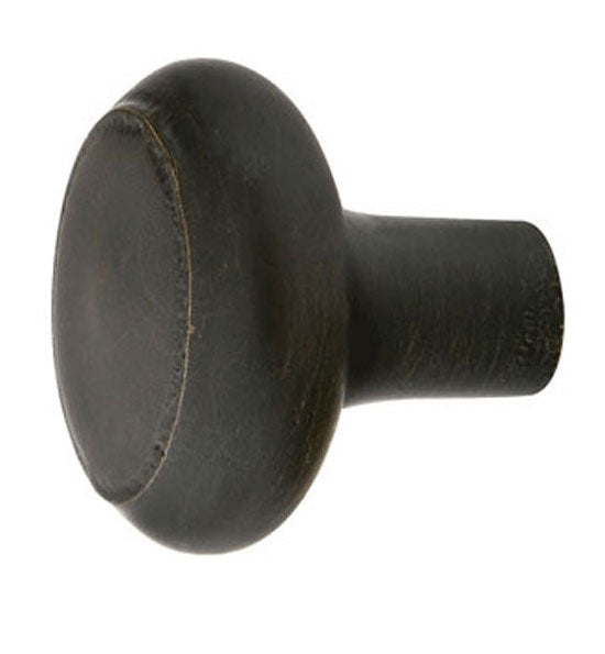 ##Antique Hardware## 1 Inch Sandcast Bronze Beveled Round Barn Style Cabinet and Furniture Knob