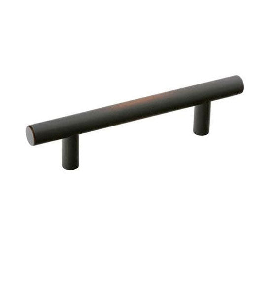 ##Antique Hardware## 10 1/2 Inch Overall (8 Inch c-c) Brass Bar Pull