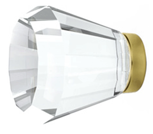 ##Antique Hardware## 1 3/4 Inch Crystal Glass Brookmont Cabinet & Furniture Knob