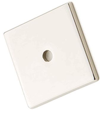 Antique Hardware 1 1/4 Inch Art Deco Square Back Plate KNOB-BACKPLATE