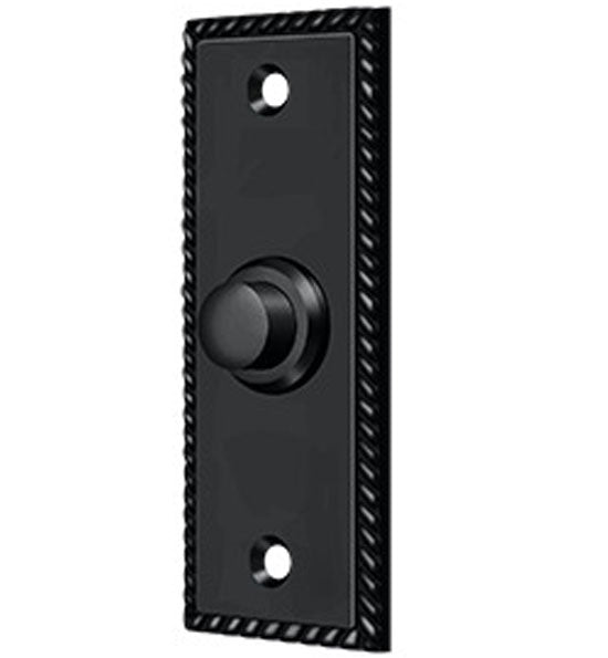 ##Antique Hardware## 3 1/3 Inch Solid Brass Doorbell Button