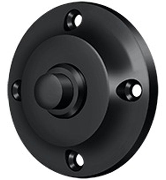 ##Antique Hardware## Bell Buttons, Solid Brass Bell Button, Round Contemporary