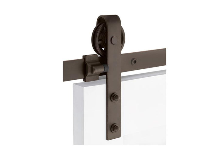##Antique Hardware## Classic Face Mount Barn Door Hanger (Several Finishes Available)