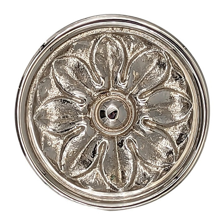 Antique Hardware 2 1/2 Inch Solid Brass Large Floral Cabinet and Furniture Knob CABINET KNOB