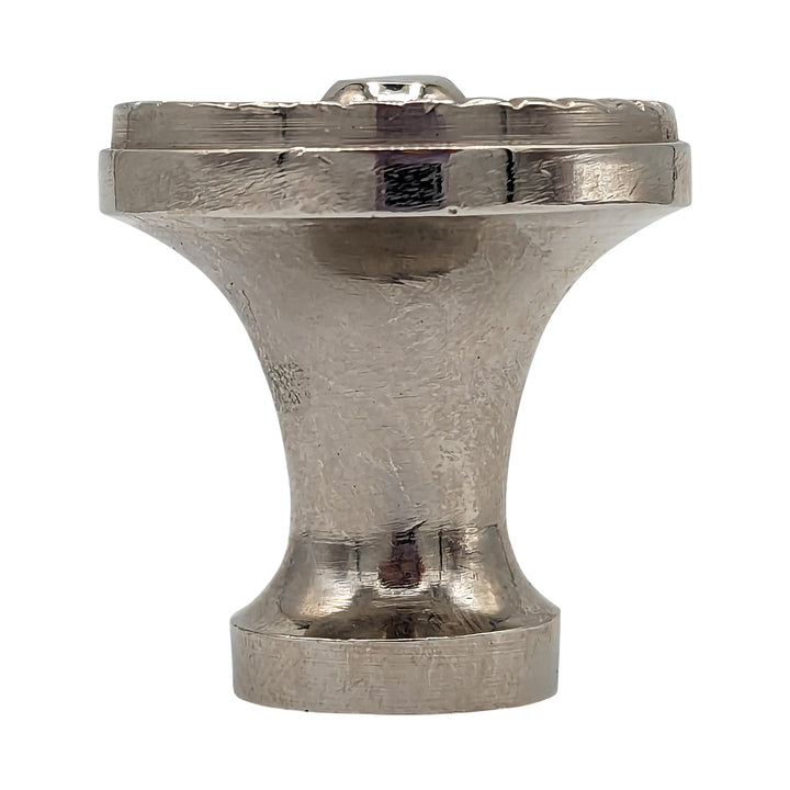 Antique Hardware 1 1/8 Inch Solid Brass Patterned Cabinet & Furniture Knob (Several Finishes Available) ANTIQUE CABINET HARDWARE