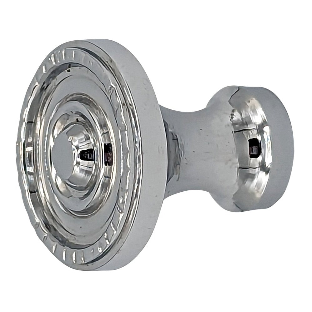 Antique Hardware 1 1/8 Inch Solid Brass Patterned Cabinet & Furniture Knob (Several Finishes Available) ANTIQUE CABINET HARDWARE