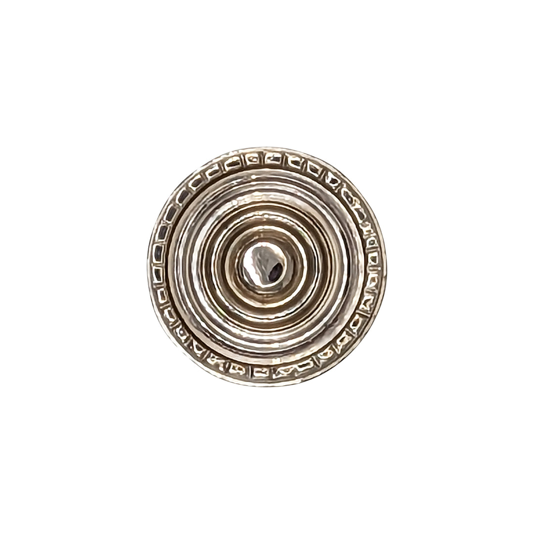 Antique Hardware 1 1/8 Inch Solid Brass Patterned Cabinet & Furniture Knob (Several Finishes Available) ANTIQUE CABINET HARDWARE