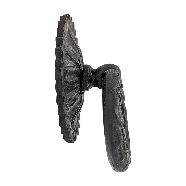 ##Antique Hardware## 2 Inch Solid Brass Radiant Leaves Ring Pull (Several Finishes Available)