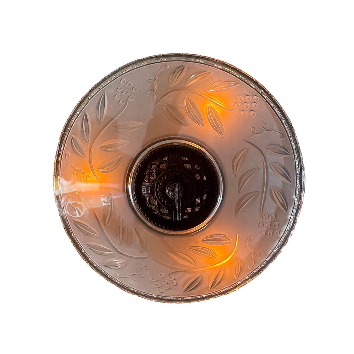 Antique Hardware 27 Inch Bronze 3-Light Chandelier with Glass Dome Chandeliers