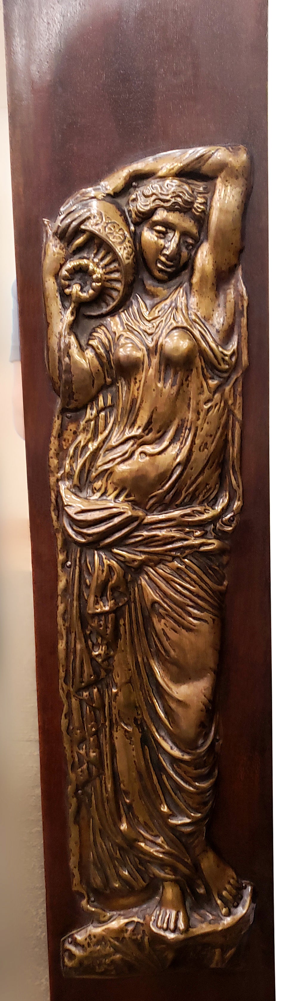 ##Antique Hardware## French Empire Era Mirror From Versailles, France