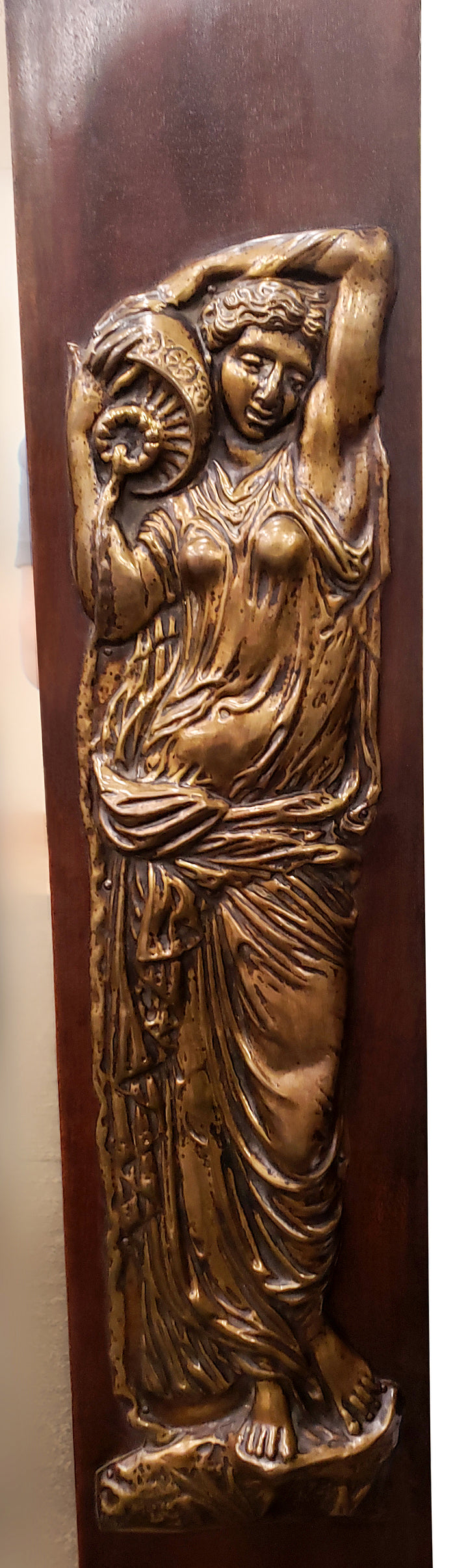 ##Antique Hardware## French Empire Era Mirror From Versailles, France