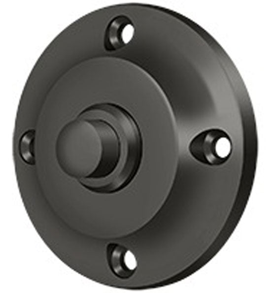 ##Antique Hardware## Bell Buttons, Solid Brass Bell Button, Round Contemporary