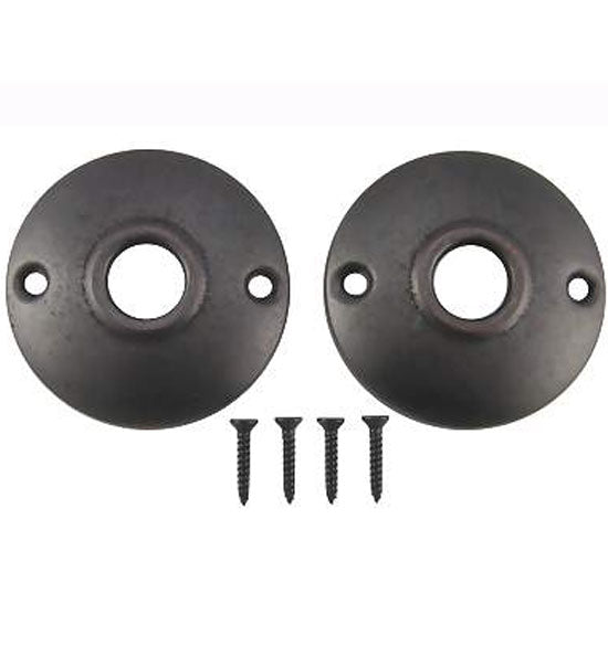 ##Antique Hardware## Circular Style Rosette Plates (Several Finishes Available)